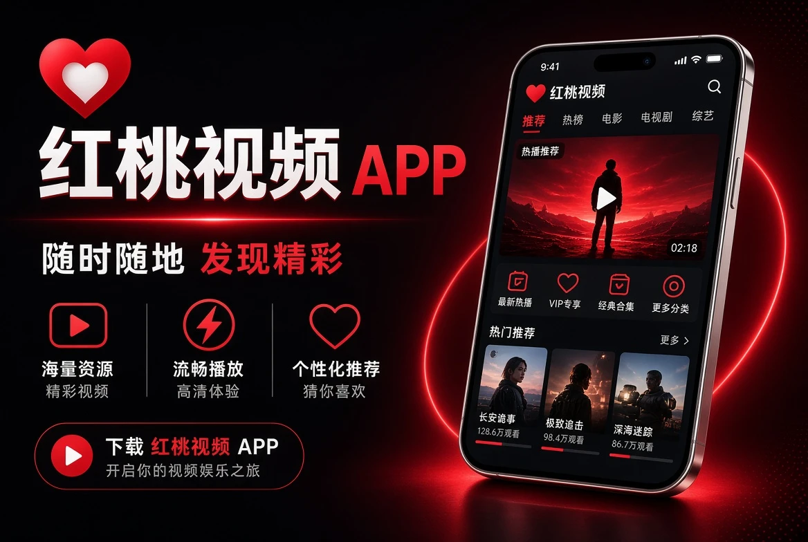 红桃视频移动端阅读界面概念视觉